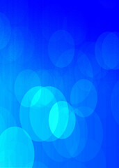 Blue bokeh background for seasonal and holidays event with copy space for text or image, Best suitable for online Ads, poster, banner, sale, celebrations and various design works