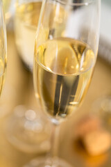Champagne glasses