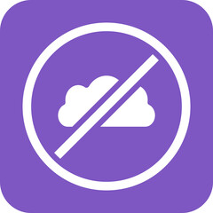 Cloud Inaccessible Icon
