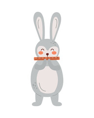 bunny playing flute
