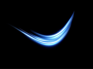 	
Abstract effect of movement with the speed of light. Blue spiral glow effect. Magic shiny line. Neon. Background.