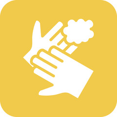 Obraz premium Washing Hands Icon