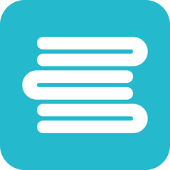 Obraz premium Towel Icon