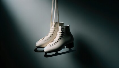 Simplicity reigns with these minimalist skates, a perfect fusion of modern design and ice-skating functionality