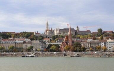 Fototapeta premium Panorama sur Buda - Budapest
