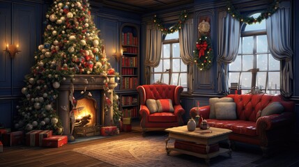 Christmas room