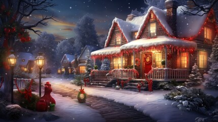 Christmas house