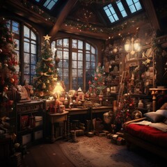 Christmas room