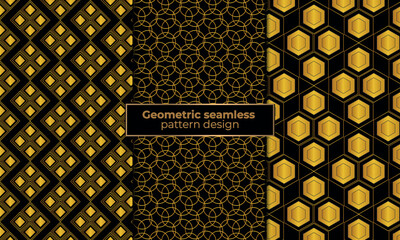 Geometric Seamless Luxury Pattern Design