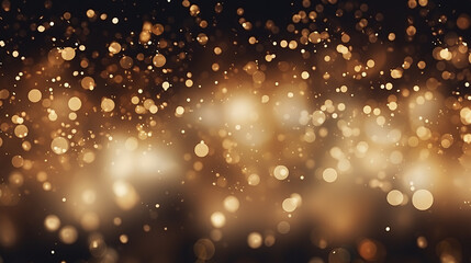 Fototapeta na wymiar luz de poeira dourada png. Fundo de efeito de luzes de luz Bokeh. Fundo de poeira brilhante de Natal, confete bokeh de luz brilhante de Natal e textura de sobreposição de brilho para o seu design
