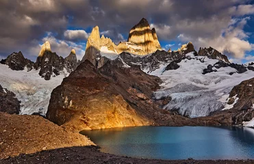 Fotobehang Cerro Chaltén Mount Fitz Roy, Patagonia, Argentina
