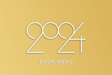 felice anno nuovo - buon anno 2024