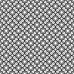 Fototapeta premium Black seamless abstract pattern. Overlay for background and backdrop. Ornamental design. PNG graphic illustration with transparent background.