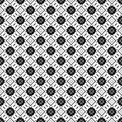 Fototapeta premium Black seamless abstract pattern. Overlay for background and backdrop. Ornamental design. PNG graphic illustration with transparent background.