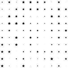 Stars random pattern background. Vector illustration.