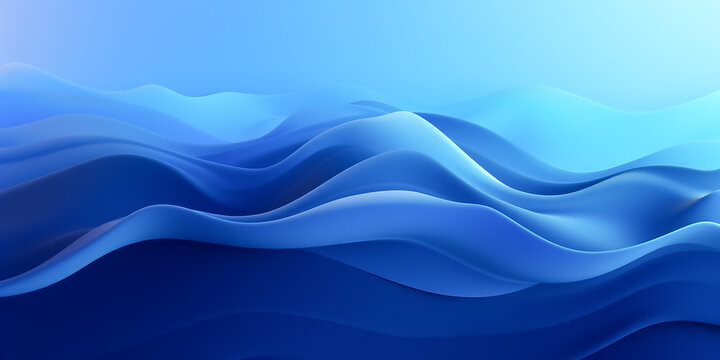 Blauer Hintergrund KI