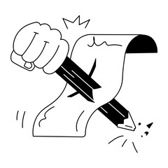 Creative Services Flat Illustrations 