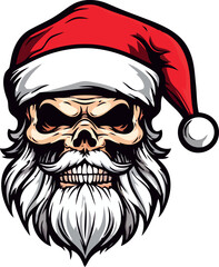 moderno babbo natale, motocicletta, horror 