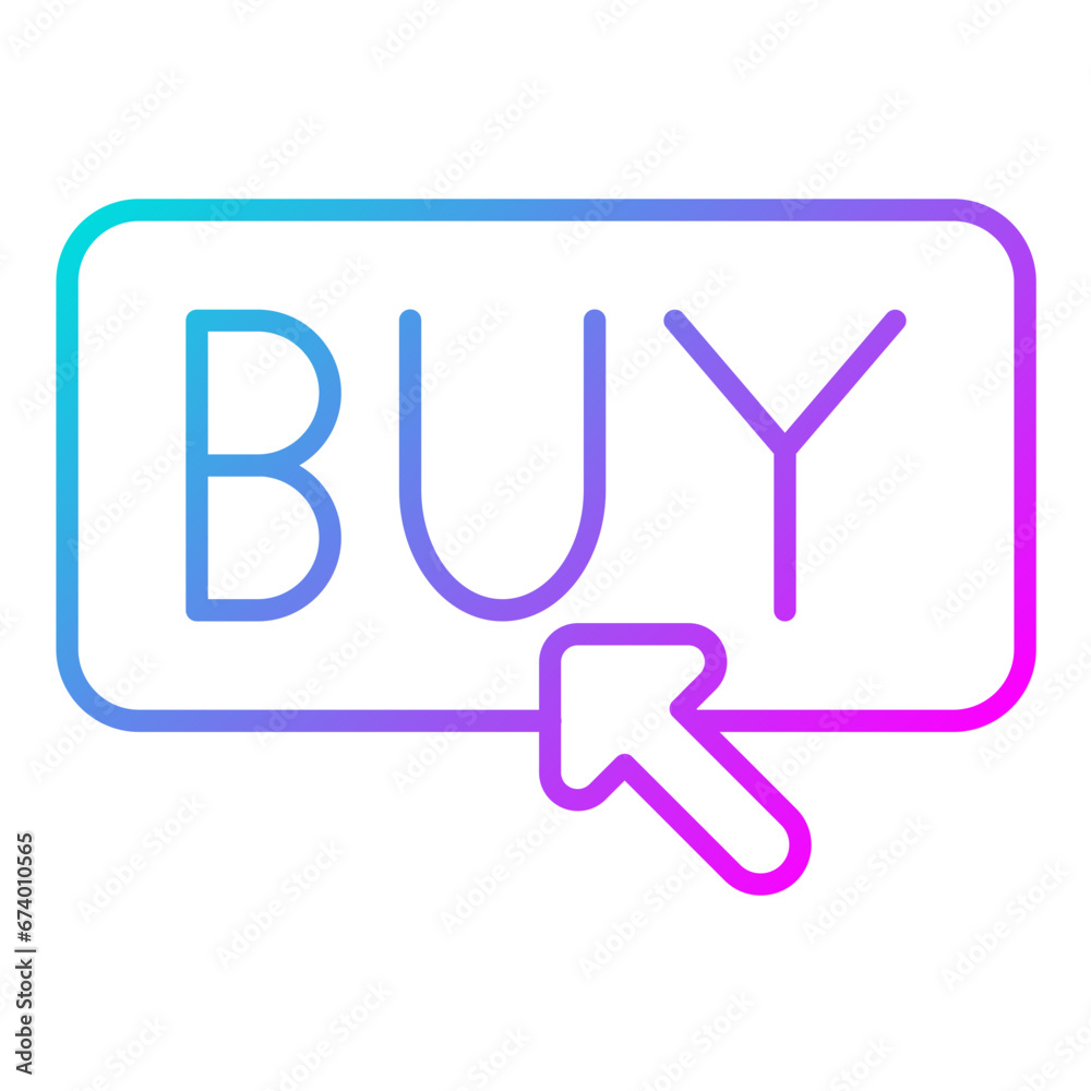 Poster buy now button icon