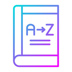 From A to Z Icon