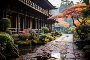 Fototapeta premium Peaceful nature landscape