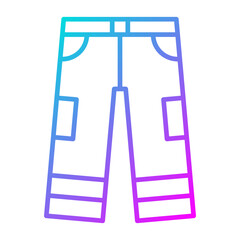 Firefighter Pants Icon