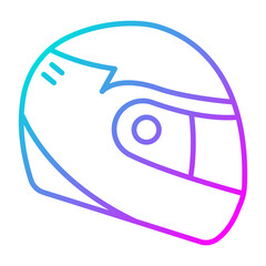 Obraz premium Helmet Icon