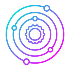 Solar System Icon