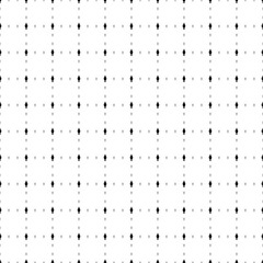 Square seamless background pattern from black woman symbols are different sizes and opacity. The pattern is evenly filled. Vector illustration on white background