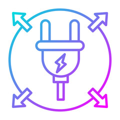 Energy Consumption Icon