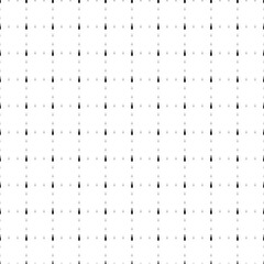 Square seamless background pattern from geometric shapes are different sizes and opacity. The pattern is evenly filled with small black champagne symbols. Vector illustration on white background