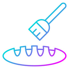 Pastry Brush Icon