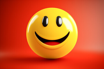 Smiley gl&uuml;cklich KI