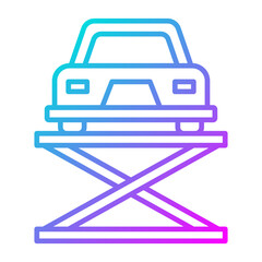 Car Lift Icon
