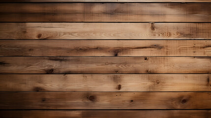 Obraz na płótnie Canvas close up of wall made of wooden planks generativ ai 