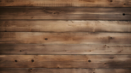 Obraz na płótnie Canvas close up of wall made of wooden planks generativ ai 