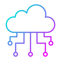 Cloud Computing Icon