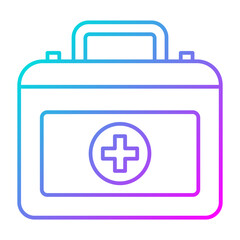 Fototapeta premium First Aid Kit Icon