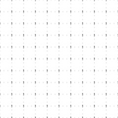 Square seamless background pattern from black woman silhouettes are different sizes and opacity. The pattern is evenly filled. Vector illustration on white background