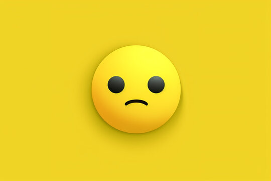 Smiley traurig KI