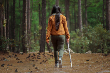 Caminando por el bosque