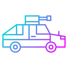 Army Car Icon