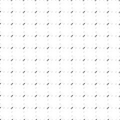 Fototapeta premium Square seamless background pattern from geometric shapes are different sizes and opacity. The pattern is evenly filled with small black pliers symbols. Vector illustration on white background