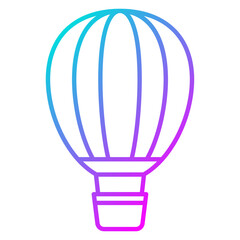 Hot Air Balloon Icon