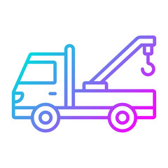 Crane Machine Icon