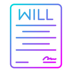 Last Will Icon
