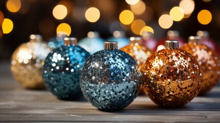 Festive Christmas Background Defocused, Bright Background, Background Hd