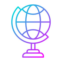 Globe Stand Icon