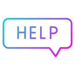 Ask For Help Icon