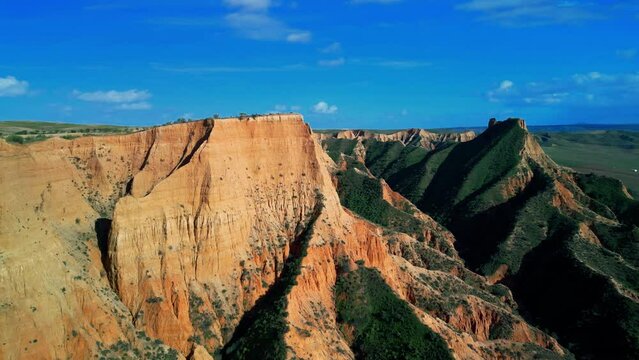 Barrancas de Burujon Great Canyon in Spain